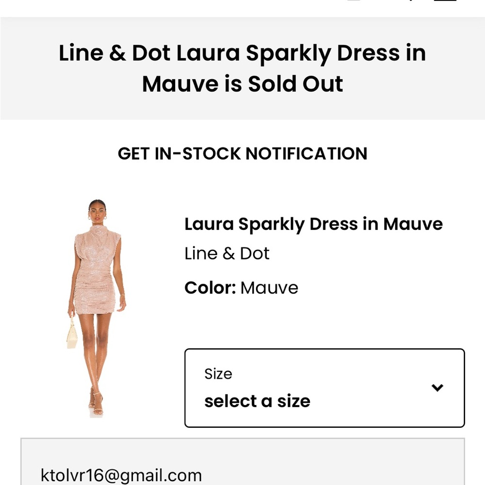 LINE & DOT DRESS - Picture 5 of 5